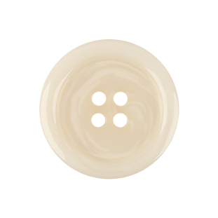 Italian Natural Swirls Tire Rimmed 4-Hole Plastic Button - 40L/25.5mm