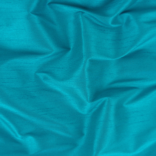 Eirian Teal Blue Polyester Shantung
