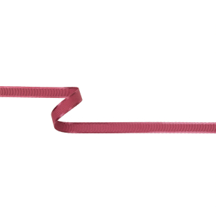 Dusty Pink Satin-Edged Grosgrain Ribbon - 0.375"
