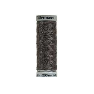 9530 Charcoal 200m Gutermann Machine Embroidery Thread