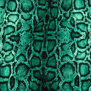 Jade Python Skin UV Protective Compression Swimwear Tricot with Aloe Vera Microcapsules