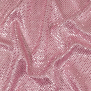 Baby Pink Mini Squares Jacquard Lining