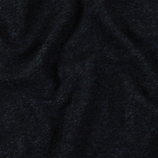 Italian Dress Blues Loosely Knit Fuzzy Blended Wool Sweater Knit