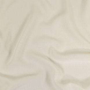 Cannoli Cream Polyester and Acetate Crepe