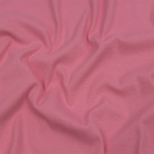 Petal Pink Cotton 2x2 Rib Knit