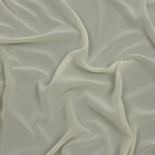 Famous Australian Designer Antique White Polyester Georgette
