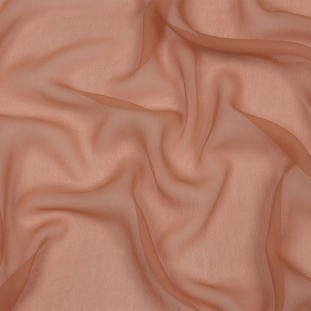 Famous Australian Designer Blush Crinkled Silk Chiffon