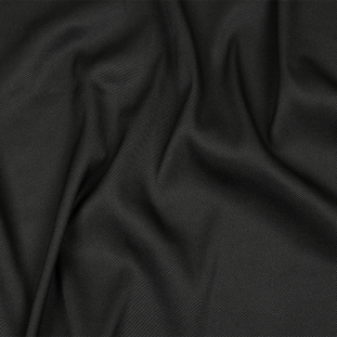 Famous Australian Designer Black Stretch Silk Twill