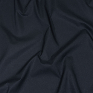 Balenciaga Italian Midnight Navy Lightweight Polyester Poplin
