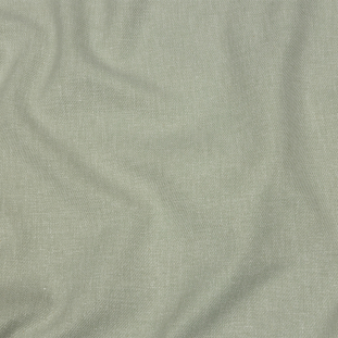 Seafoam Heathered Linen, Cotton and Polyester Twill