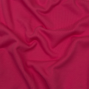 Hot Pink Cotton French Terry