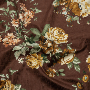 Mood Exclusive Brownstone By the Roadside Stretch Cotton and Viscose Corduroy