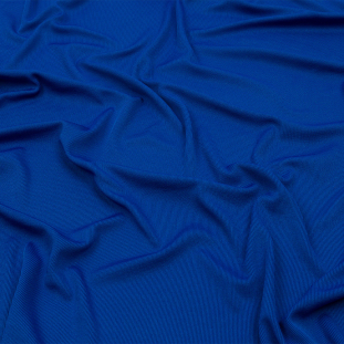 Metro Blue Stretch Polyester 1x1 Rib Knit
