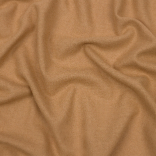 Tan Brushed Wool and Cashmere Woven