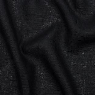 Black Linen Burlap