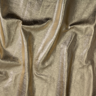 Ileana Metallic Gold Textured Faux Leather