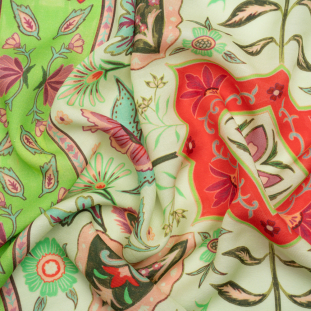 Mood Exclusive Guava Gardens Viscose and Linen Twill
