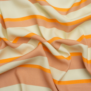 Mood Exclusive Orange Spice Latte Stretch Sustainable Rayon Batiste