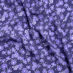 Mood Exclusive Purple Fields at Moher Sustainable Viscose Woven