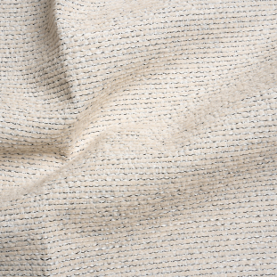 Crypton White Pepper Tweedy Stain Resistant Chenille Woven