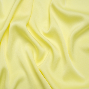 Yellow Satin Fabric by the Yard