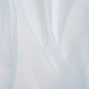 Famous Australian Designer Pale Blue Polyester Tulle