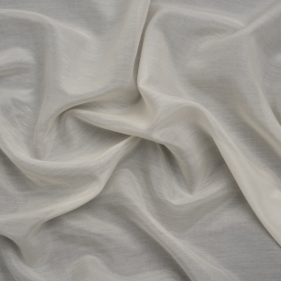 Famous Australian Designer Vintage White Silk and Cotton Voile