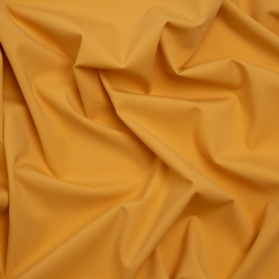 Famous Australian Designer Mustard Stretch Polyamide Interlock Knit