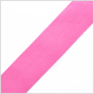 1.375 Shocking Pink Nylon Velvet Ribbon
