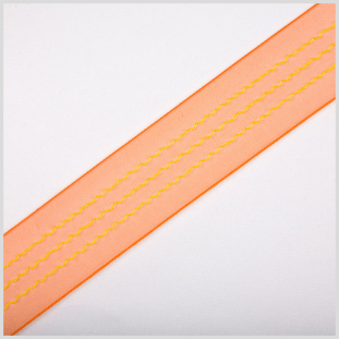 Orange Sheer Ribbon