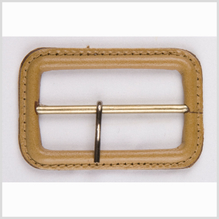3/4 Natural Leather Buckle