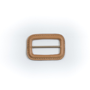 Natural Leather Buckle - 2.125" x 1.5"
