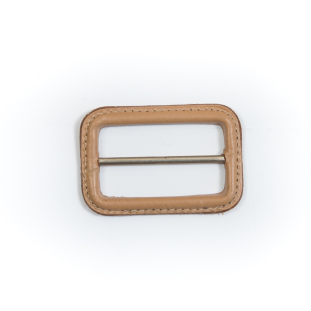Natural Leather Buckle - 2.625" x 1.75"