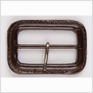 2 Antique Brown Leather Buckle