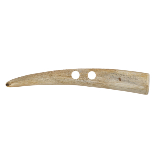 Natural Oversized Horn Toggle - 160L/100mm
