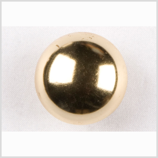 Gold Metal Button - 24L/15mm