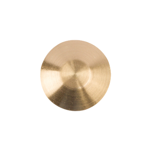Gold Matte Metal Button - 32L/20mm