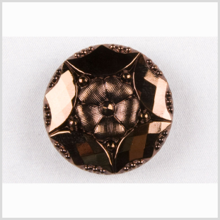 Copper Glass Button - 28L/18mm
