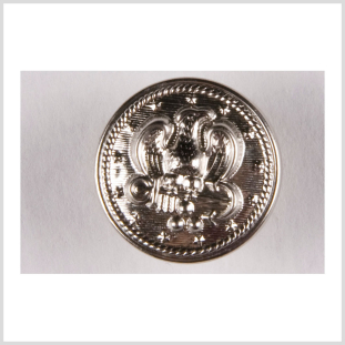 Nickel Metal Coat Button - 30L/19mm