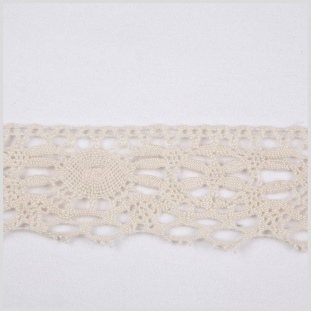Natural Lace Crochet Trimming - 1.75