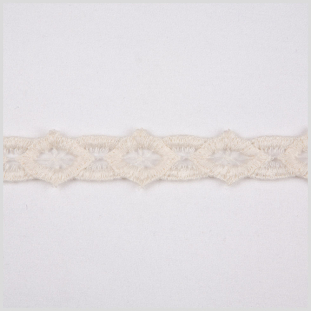 3/4 Natural Crochet Lace
