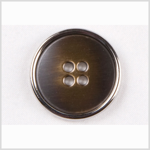 New Silver Persian Gold Metal Blazer Button - 36L/23mm
