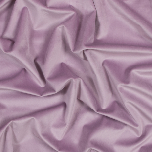 British Mauve Ultra Soft Polyester Velvet