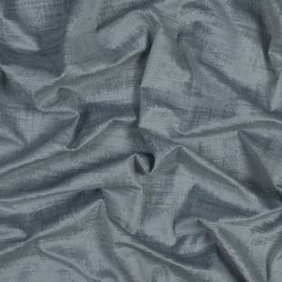 British Imported Lapis Embossed Textured Velvet