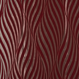 British Imported Cherry Abstract Jacquard