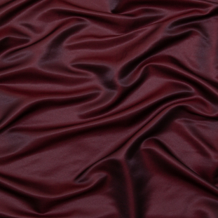 British Imported Wine Satin-Faced Shantung