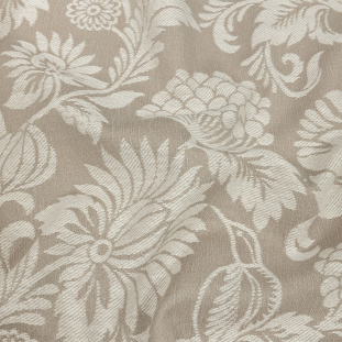 British Imported Linen Floral Drapery Jacquard