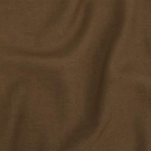 British Imported Toffee Polyester, Viscose and Linen Woven