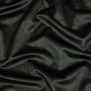 British Imported Ebony Abstract Polyester Microvelvet
