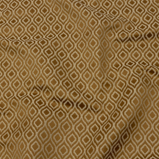 British Imported Bronze Simple Ogees Drapery Jacquard